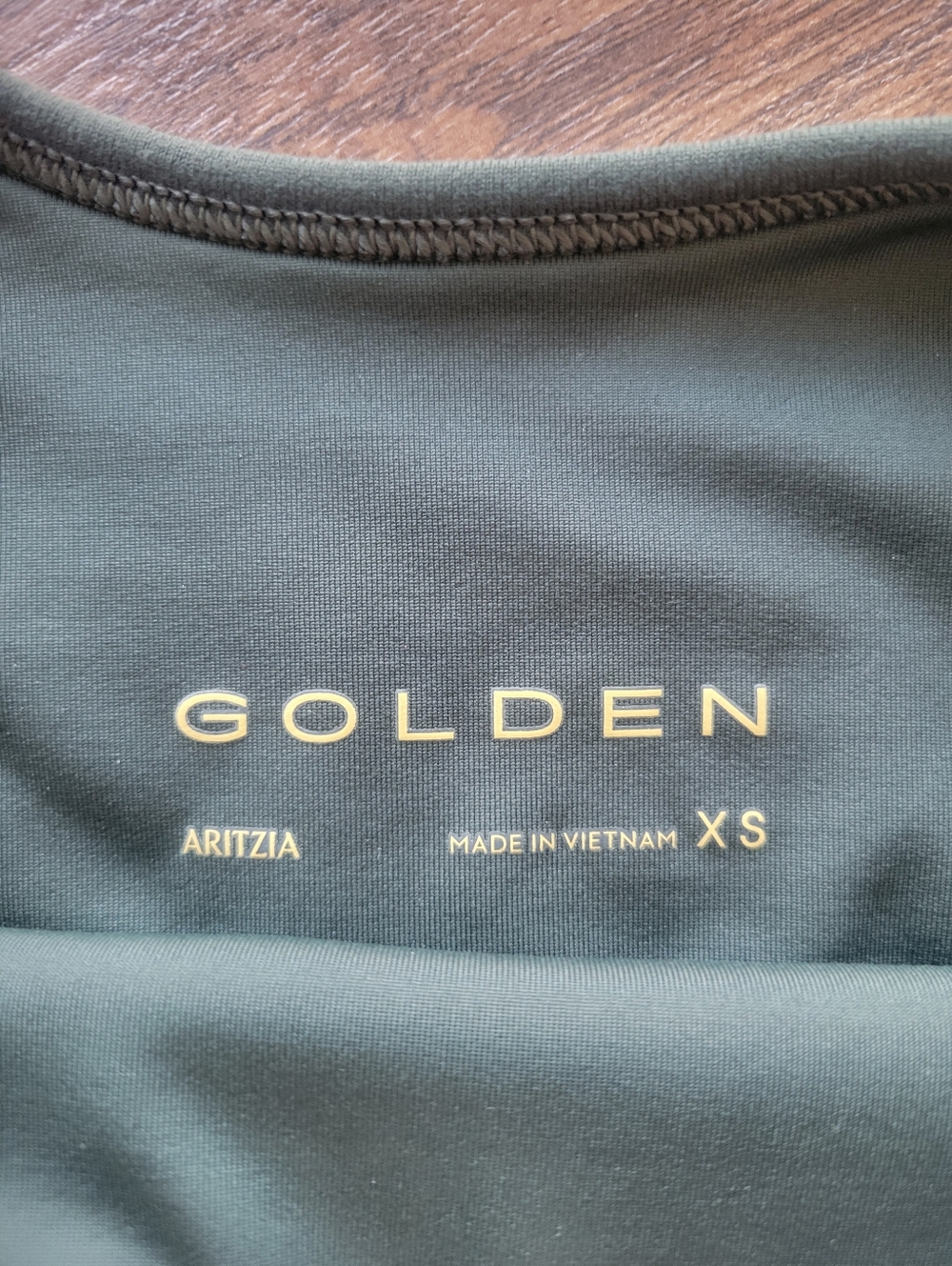 Aritzia Butter Mini Bra Dark Green Sports Bra Size XS - Picture 4 of 5